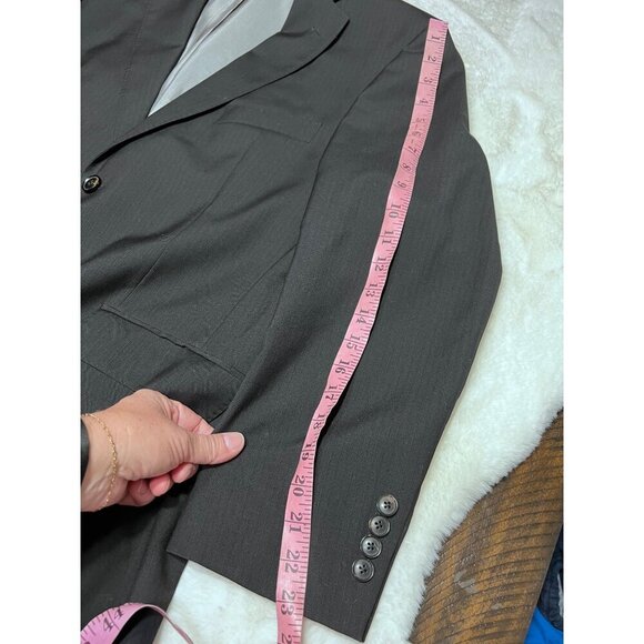 Boss Hugo Boss black blazer men size 42 S - Picture 7 of 9